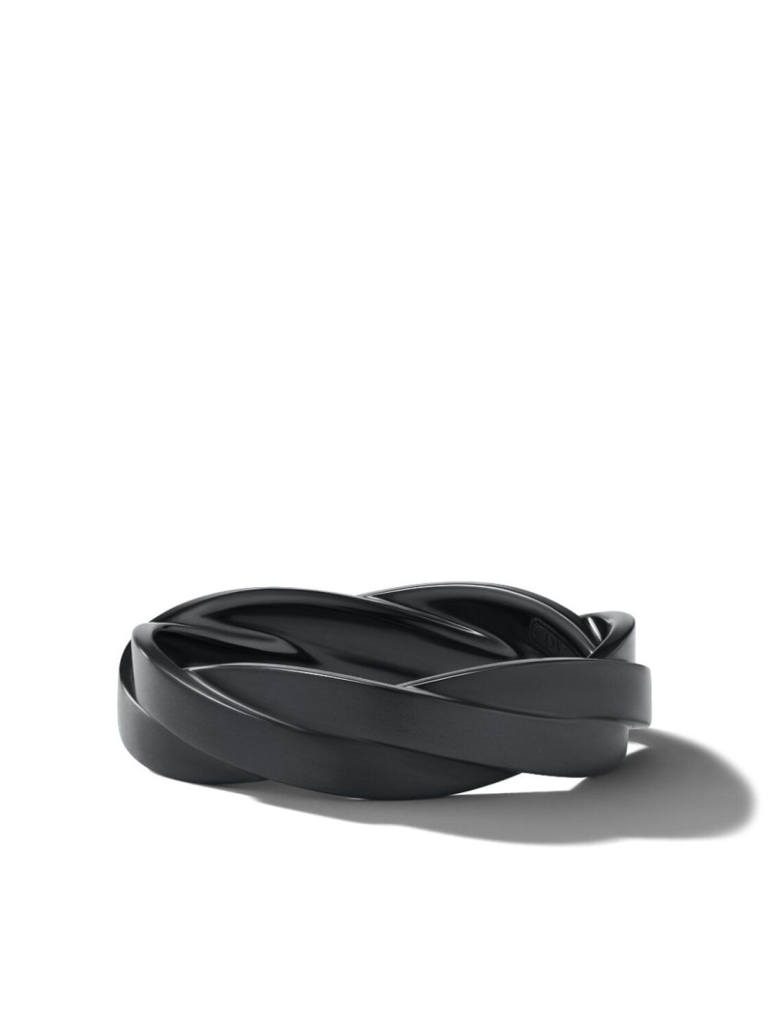 

Витое кольцо David Yurman, черный