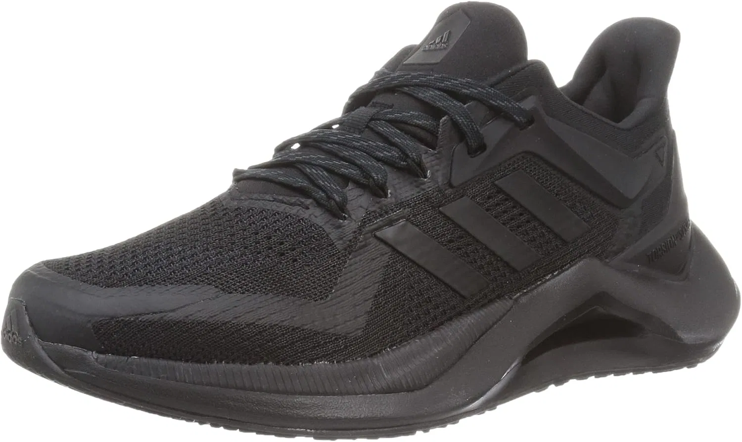 Кроссовки Adidas Unisex Alphatorsion 2.0 для бега, Black Negbás