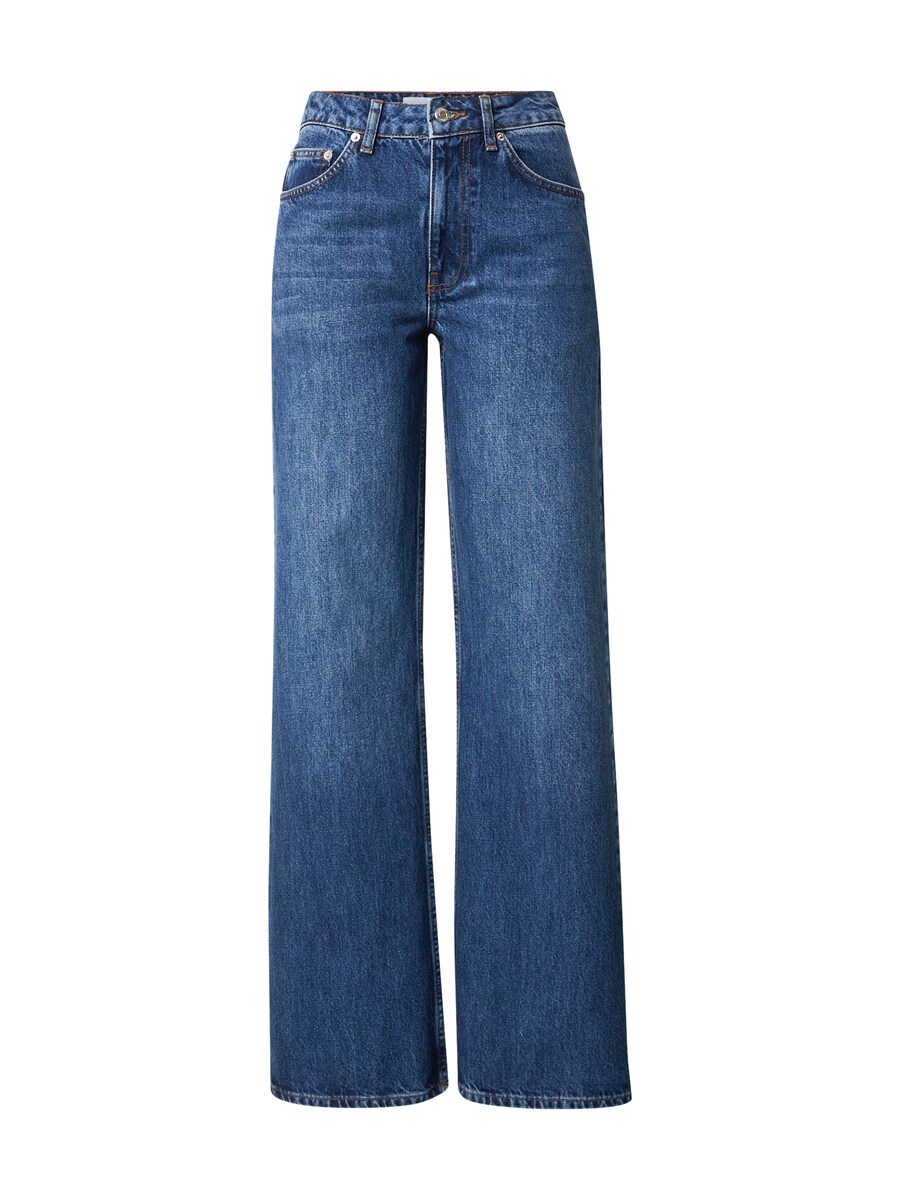 

Джинсы с широкими штанинами TOPSHOP, синий деним
