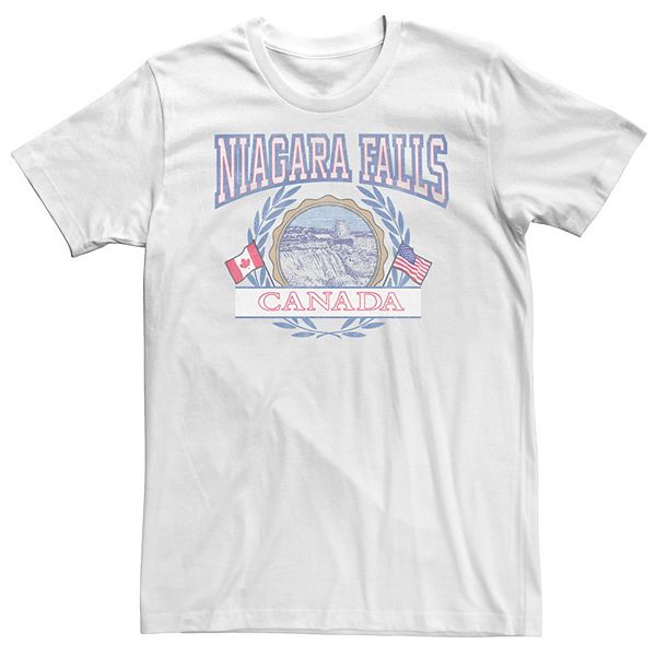 

Футболка с принтом Big & Tall Niagara Falls Canada Licensed Character