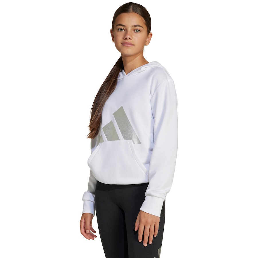 Спортивная толстовка ADIDAS SPORTSWEAR, белый — фото 2