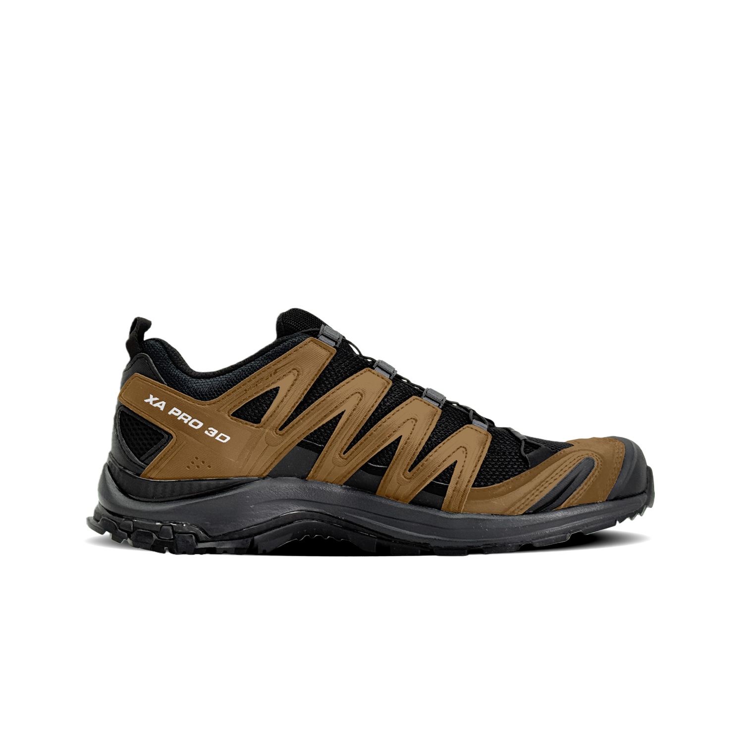 SALOMON XA PRO 3D Cushioning Breathable Low top Running Shoes Unisex коричневый черный — фото 3