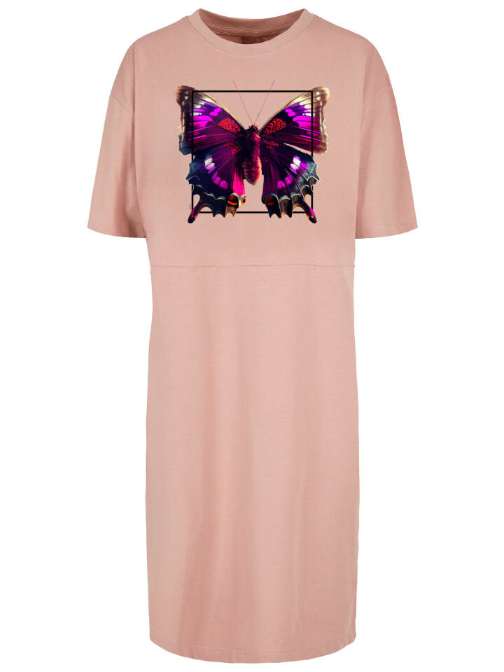 

Короткое платье F4NT4STIC Oversize Kleid Pink, цвет duskrose