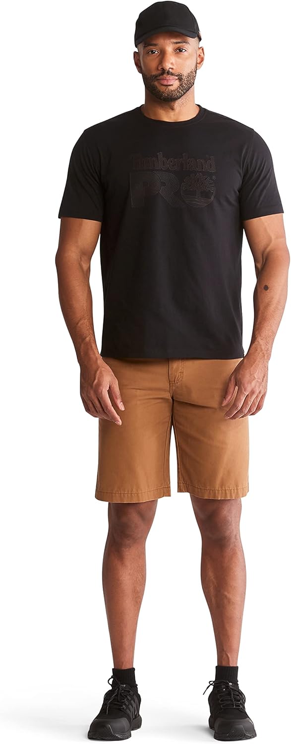 Timberland PRO мужские рабочие шорты Son-of-A-Short Canvas, Dark Wheat — фото 4
