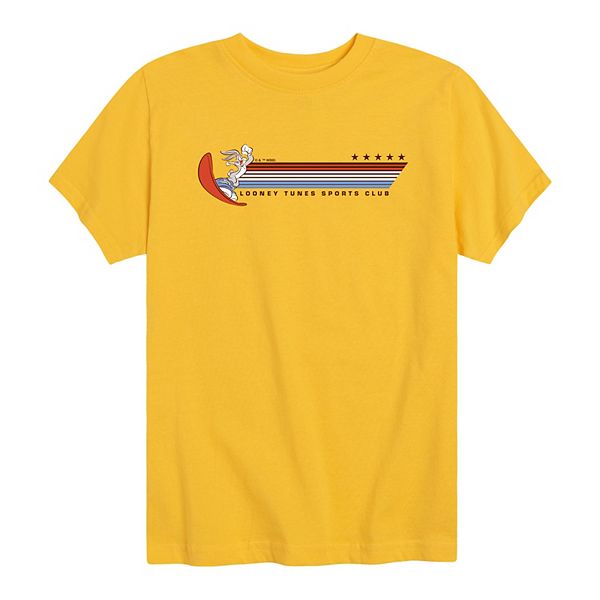 

Футболка с принтом Looney Tunes Sports Club для мальчиков 8-20 Licensed Character, Yellow