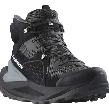 

Походные ботинки Elixir Mid Gore-Tex мужские Salomon, цвет Black/Magnet/Quiet Shade