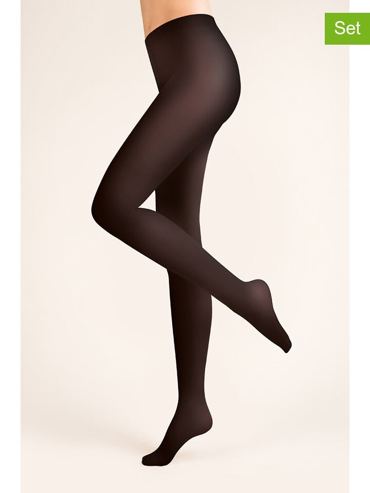 

Колготки Gabriella 3er Set n Microfibre, цвет schwarz - 60 den