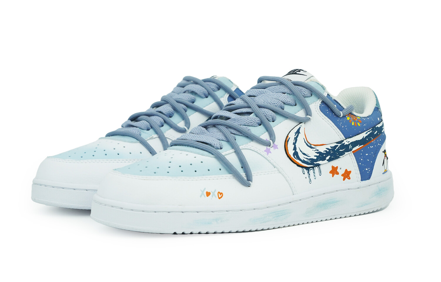 Мужские кроссовки для скейтбординга Nike Court Vision 1, Snow park — фото 3