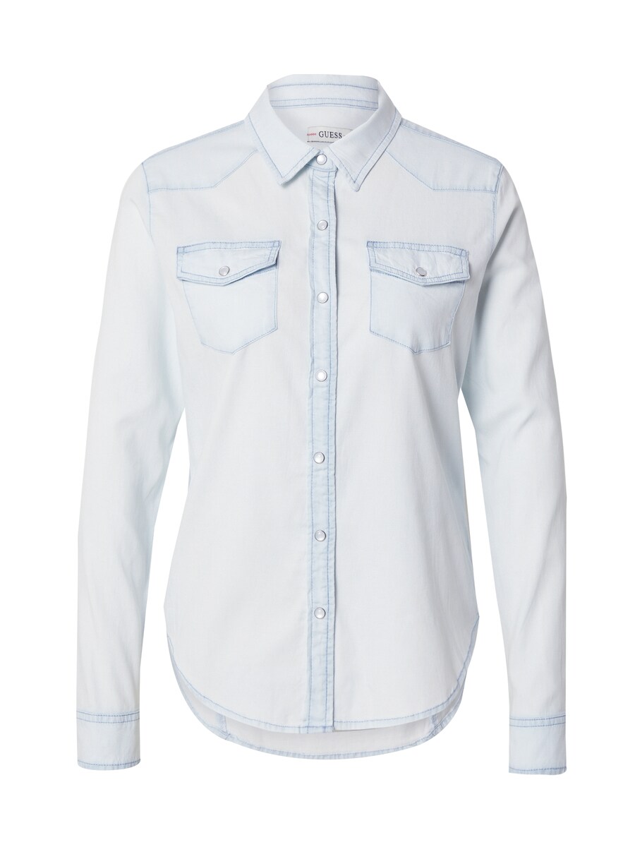 

Блуза GUESS, светло-синий
