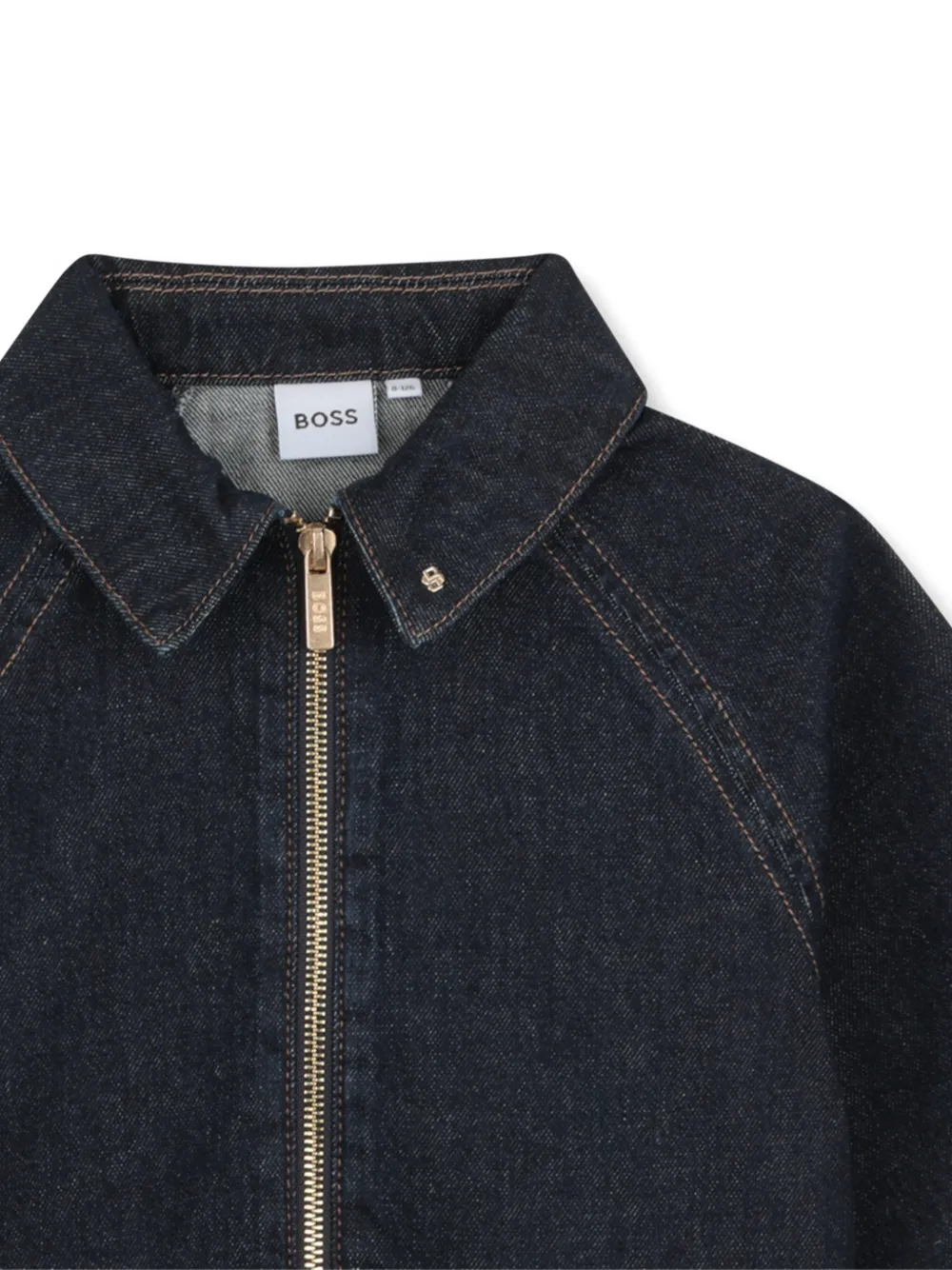 Куртка с широкими рукавами Boss Kidswear, синий — фото 3