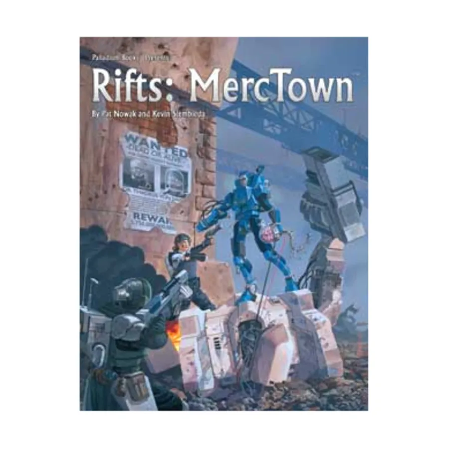 

MercTown, Rifts - Core Books, Source Books & Miscellaneous, мягкая обложка