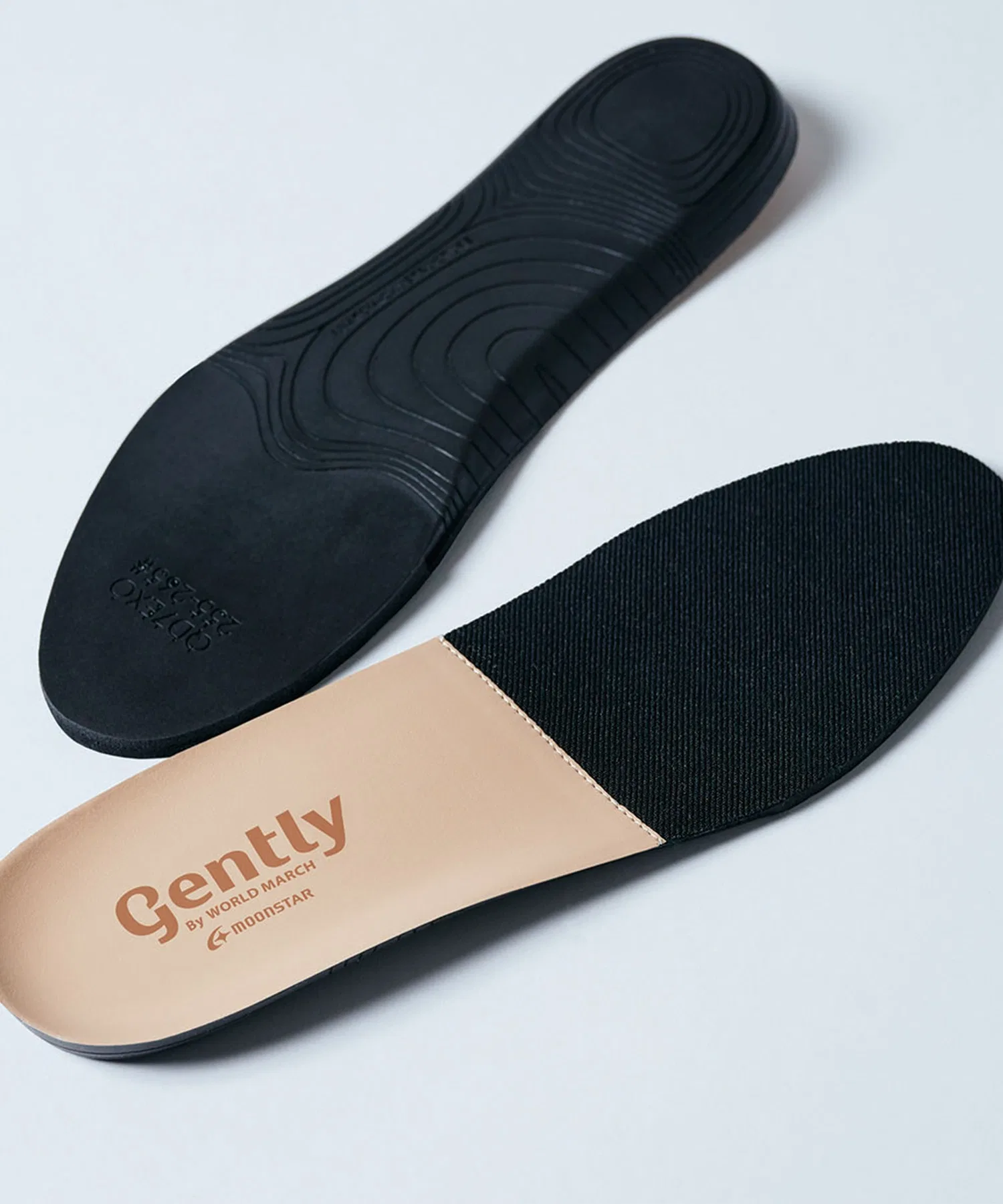Мужские кожаные мокасины Gently GE102 4E водонепроницаемые чёрные — фото 4