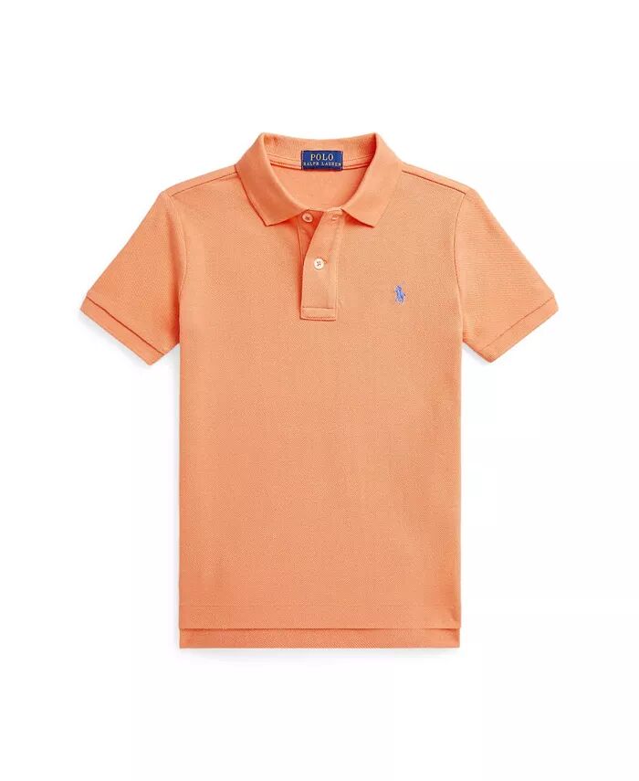 

Малыши и мальчики. Знаменитая сетчатая рубашка-поло Polo Ralph Lauren, красный