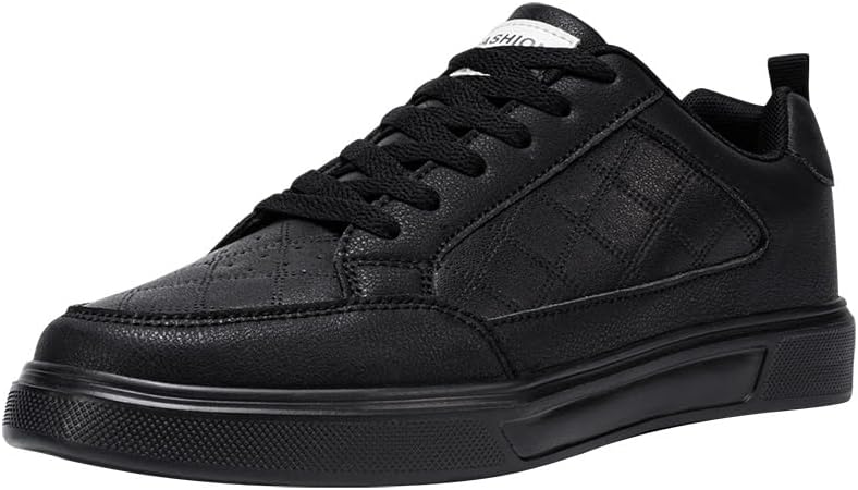 

Мужские модные кроссовки, легкие, удобные, для тенниса и ходьбы, на шнуровке Kefuwu, черный