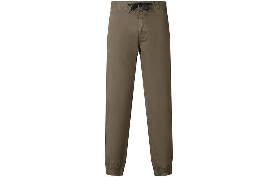 

Трикотажные спортивные штаны мужские хаки HUGO BOSS