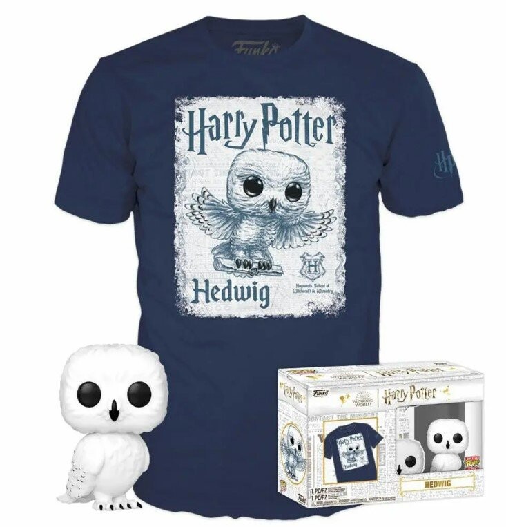 

Funko POP! И футболка, комплект, Гарри Поттер, Хедвиг, XL