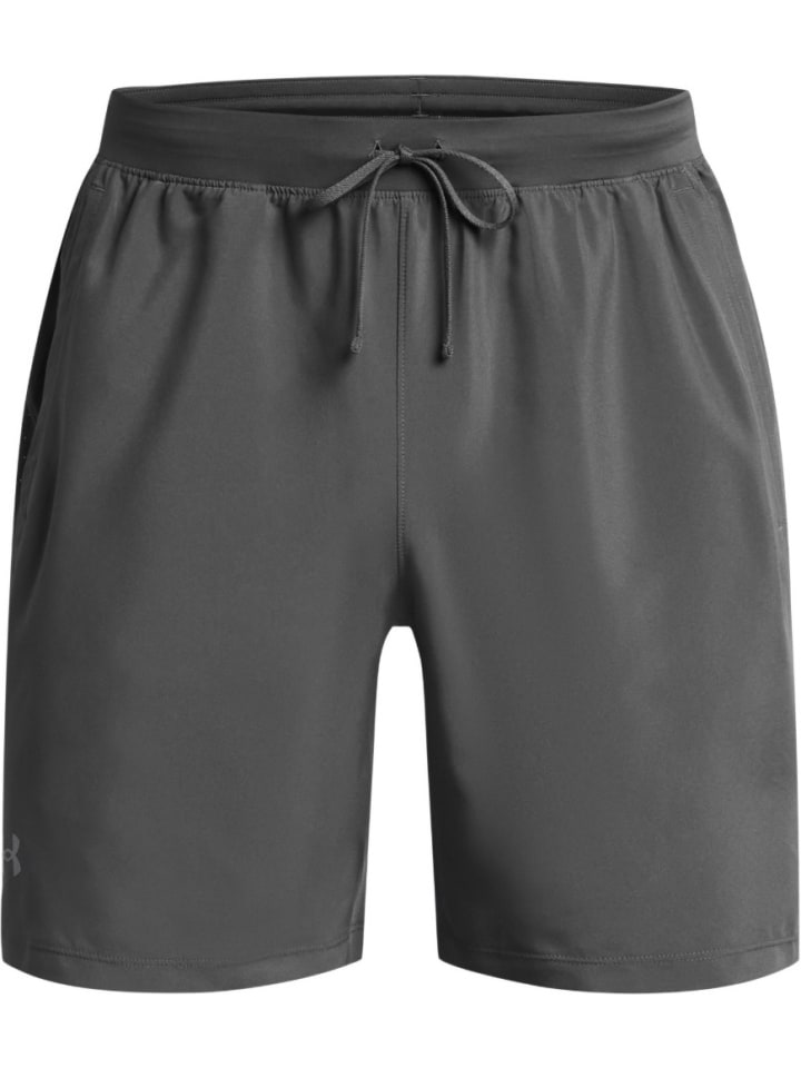 

Тканевые шорты Ua Launch 7'' Unlined Shorts Under Armour, серый