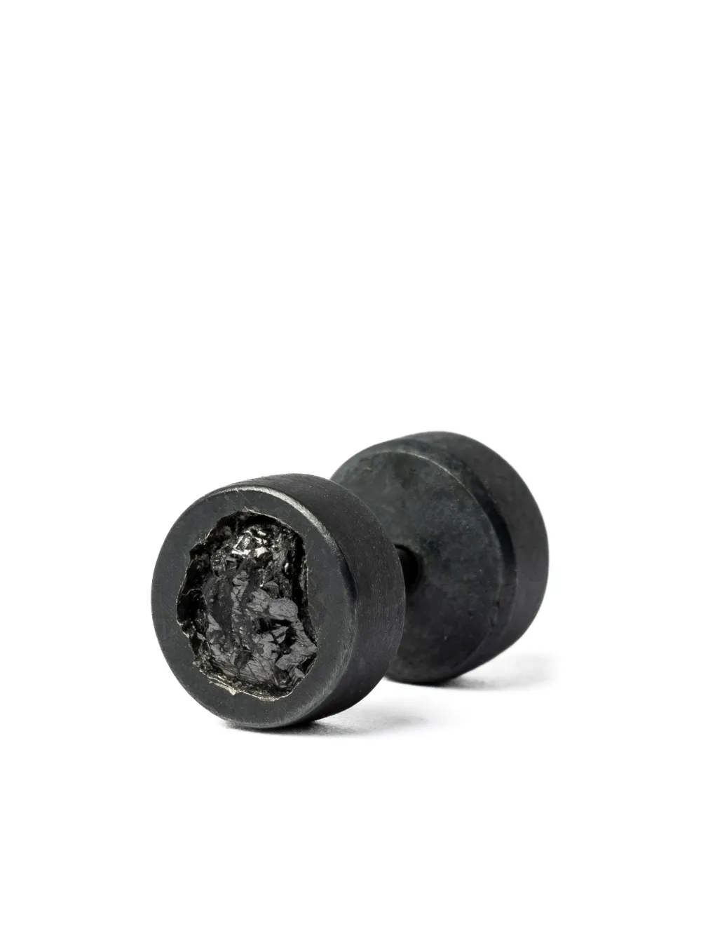 

Маленькая серьга-гвоздик с бриллиантом Parts Of Four, черный