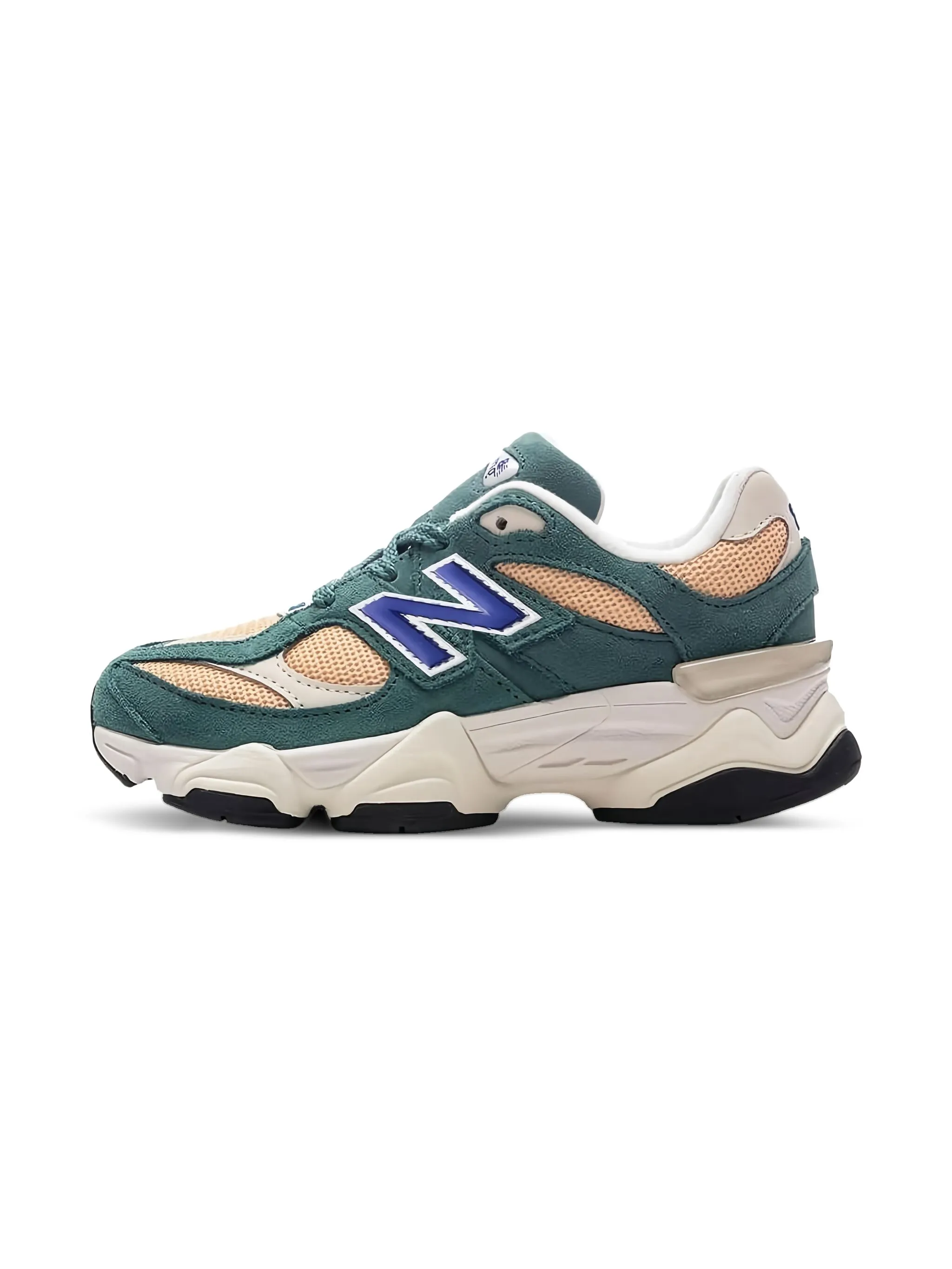 Кроссовки 9060 New Balance, зеленый — фото 4