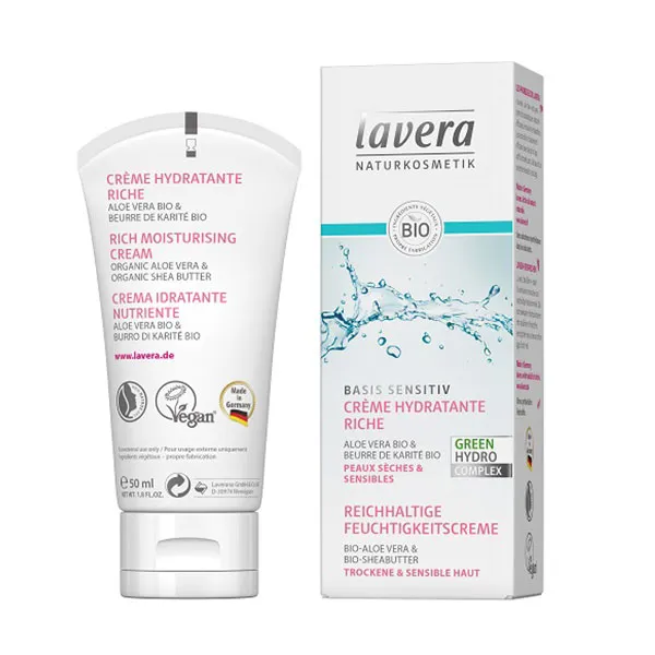 

Дневной крем Crema Hidratante Nutritiva Lavera, 50 ml
