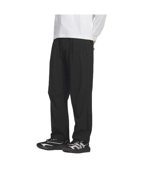 Мужские штаны с климакул технологией adidas Stretch Twill Loose Fit Tapered Leg Navy — фото 3