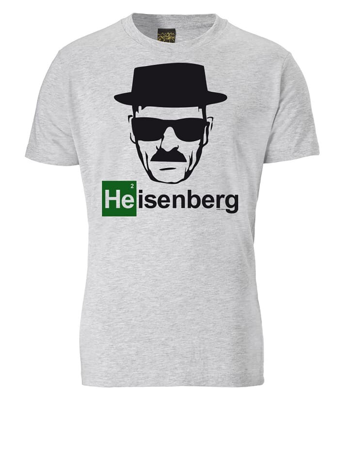 

Футболка Logoshirt Heisenberg, цвет grau-meliert