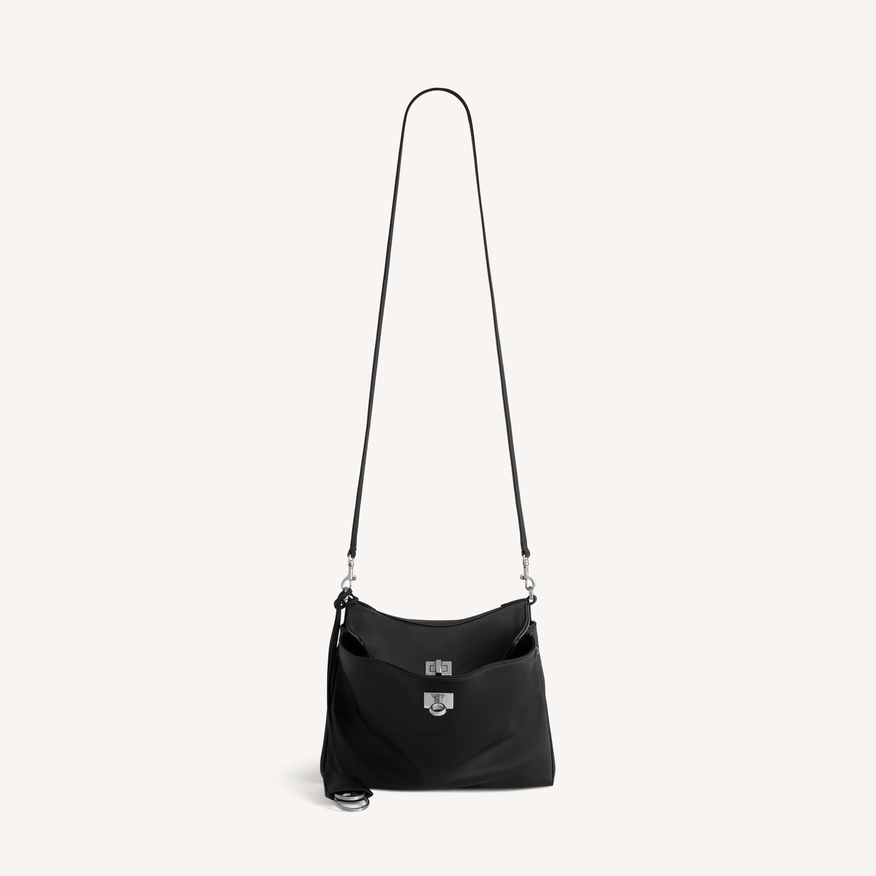 Мужская сумка-мессенджер rodeo малая, черная BALENCIAGA, черный — фото 4