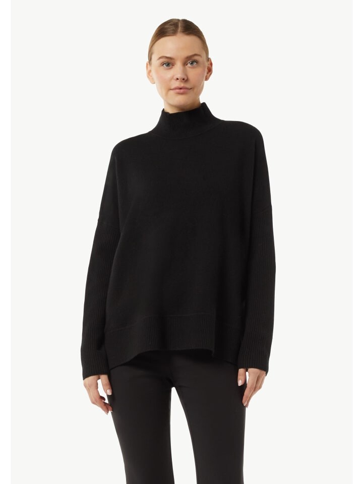 

Пуловер comma CI Strickpullover langarm, черный
