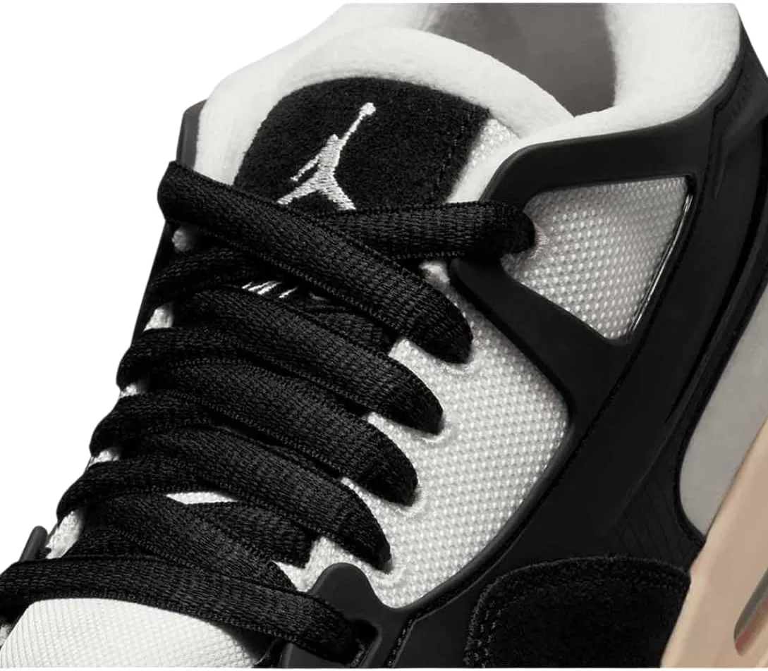 Мужские беговые кроссовки Nike Air Jordan 4 RM, Candle Black Cannon Oxide Coconut Milk White — фото 3
