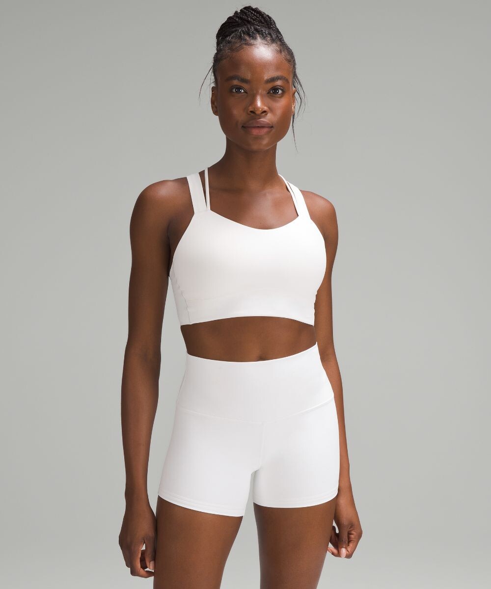 

Спортивный бюсгальтер Lululemon, белый