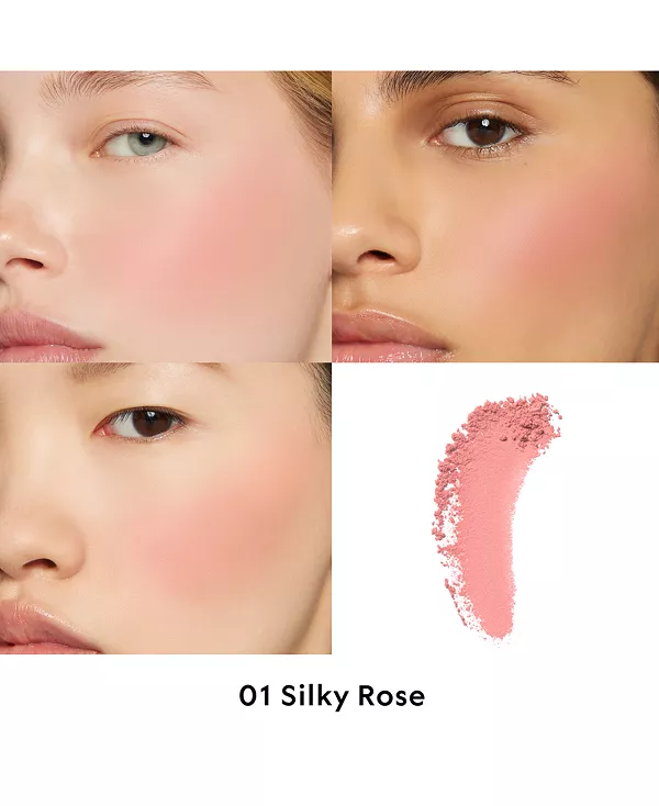 Blush de beauté сияющие матовые румяна Gucci, 01 - silky rose — фото 3
