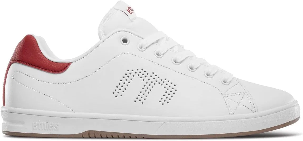 Мужские скейтбордные кроссовки Etnies Callicut LS, White Red — фото 2