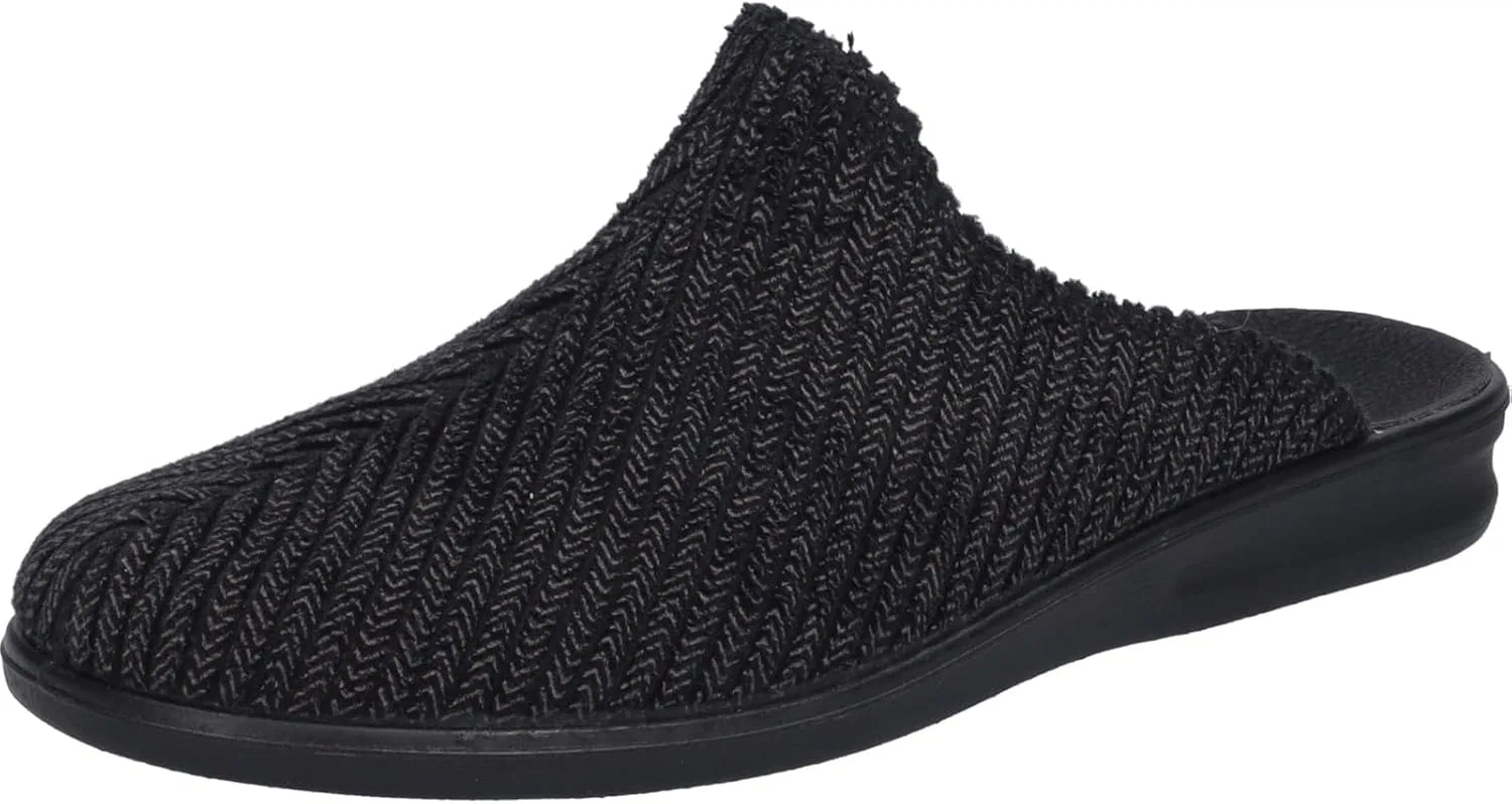 Мужские домашние тапочки Josef Seibel Belfort 123, ширина G (стандартная), Black