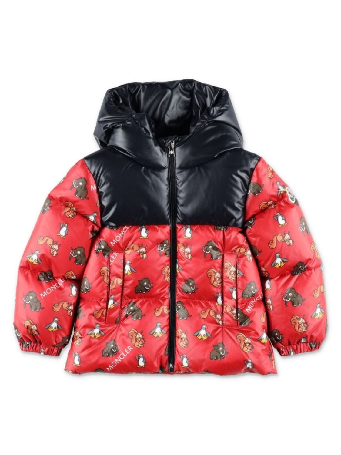 

Moncler Enfant пуховик Olas, красный