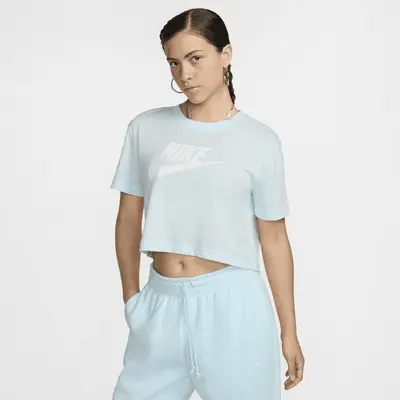 

Футболка Nike Sportswear Essential, цвет Glacier Blue/White