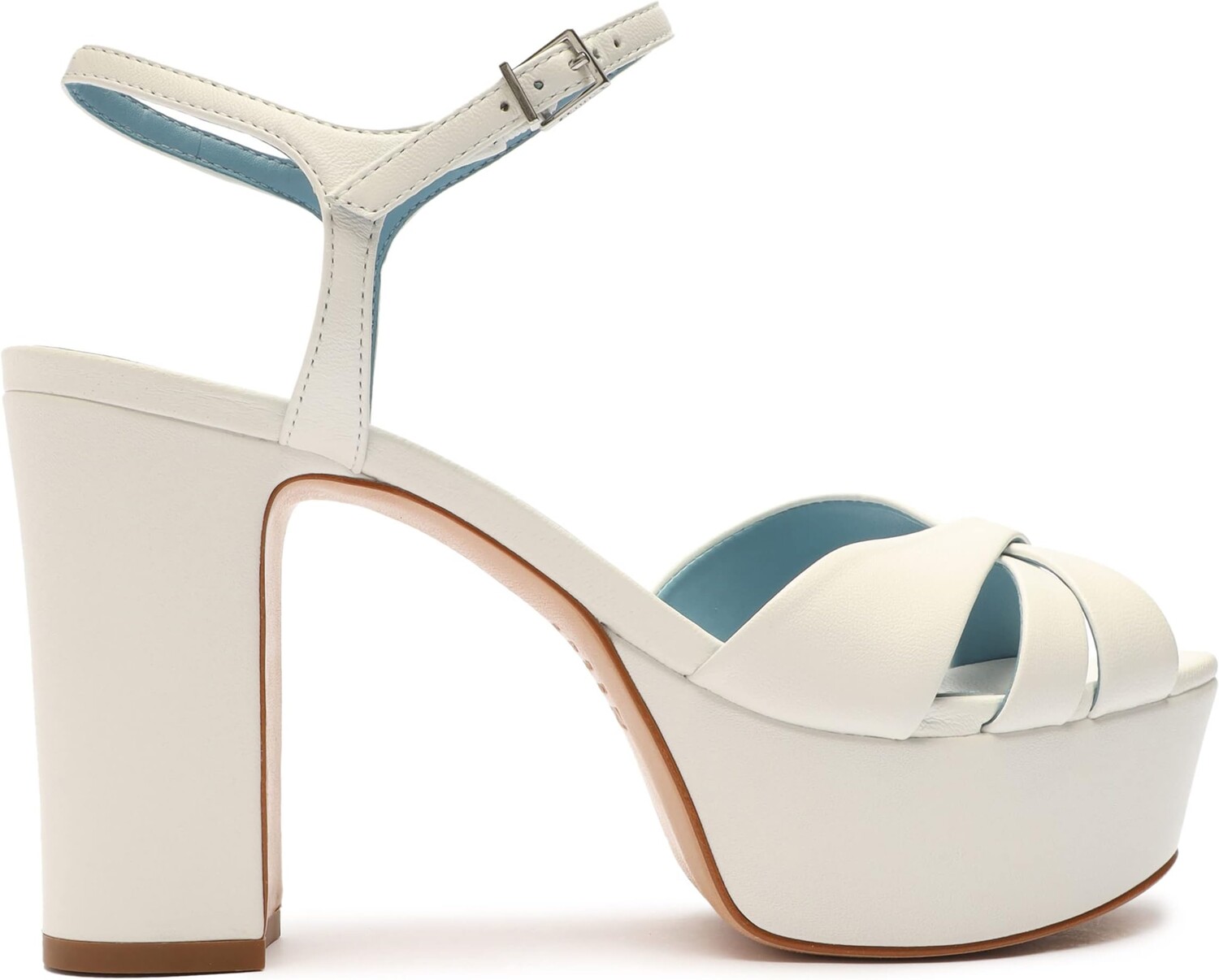 

Сандалии Schutz Keefa, цвет White (Forro)