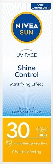 Матирующий крем для лица с высокой защитой SPF 30, 50 мл NIVEA SUN — фото 2