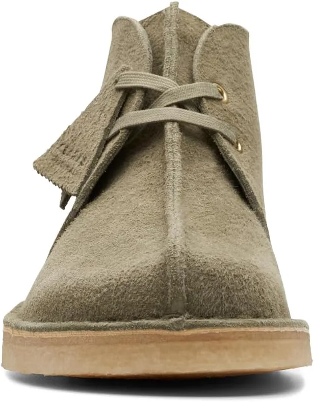 Мужские ботинки Clarks Desert Trek, зеленый — фото 2