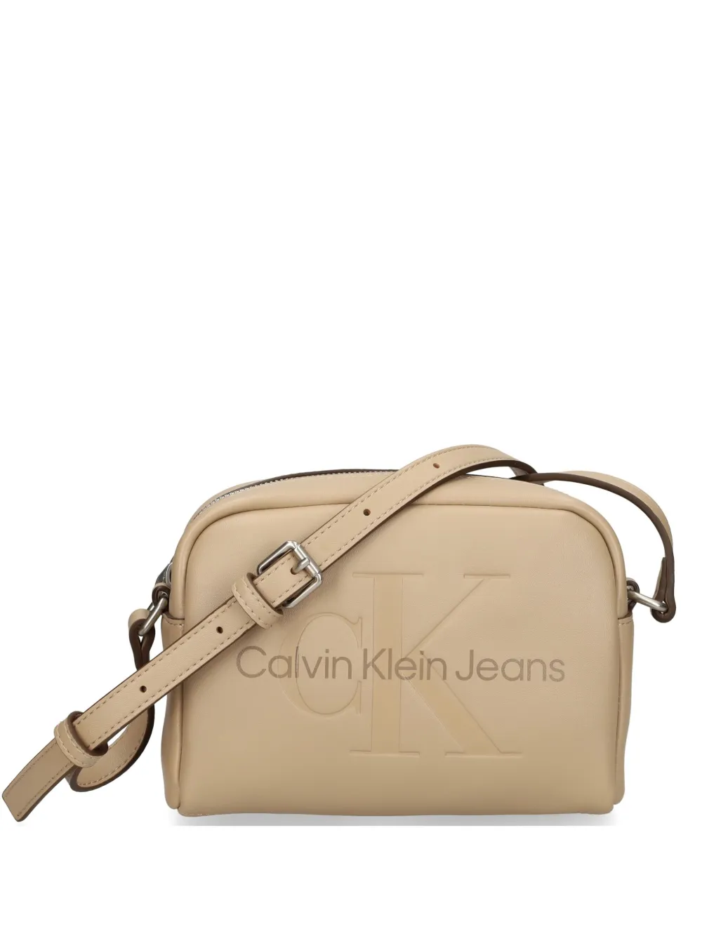 

Сумка через плечо с тисненым логотипом Calvin Klein Jeans, нейтральный