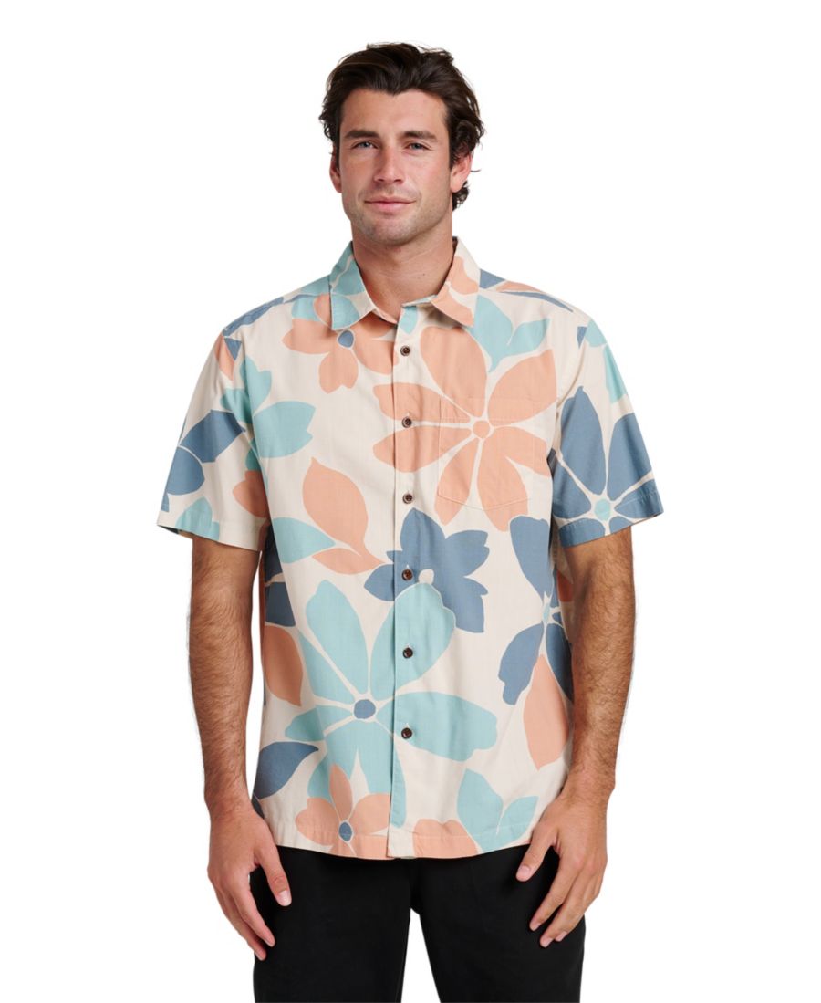 

Мужская классическая рубашка Quiksilver Flower Power Quiksilver Waterman, Moonbeam
