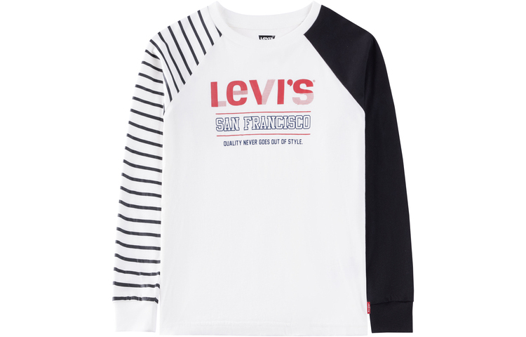 

Levi’s Удобная Длинная Футболка Candy White для детей 3-7 лет