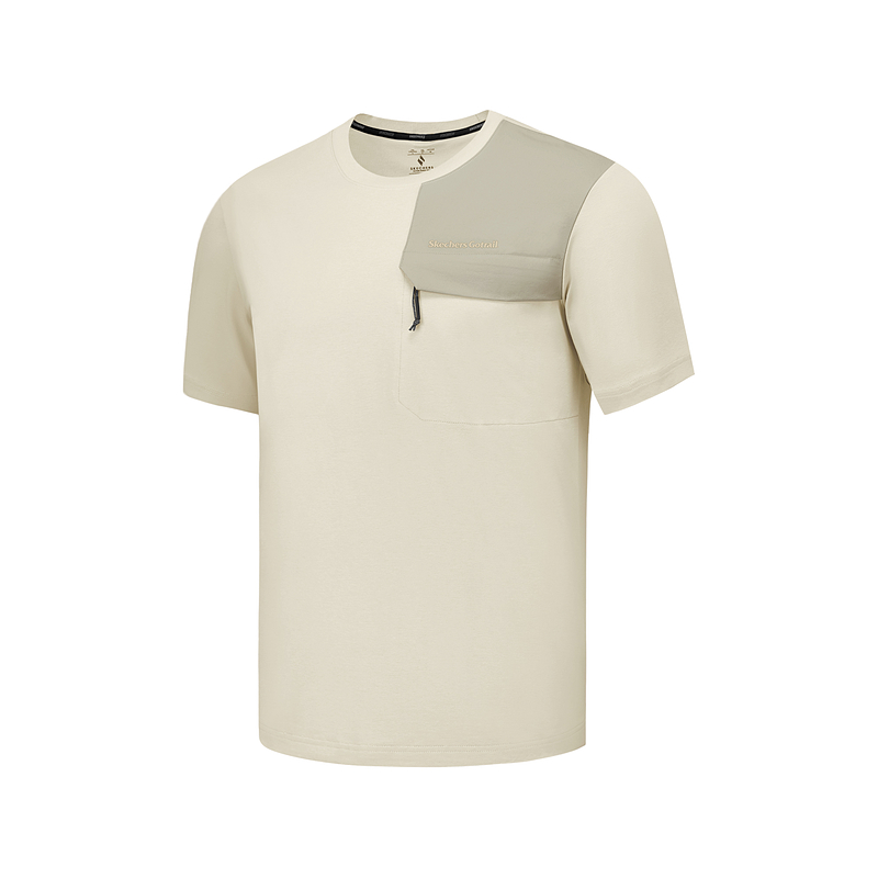 

Skechers Футболка мужская Twilight Khaki, Хаки, Skechers Футболка мужская Twilight Khaki