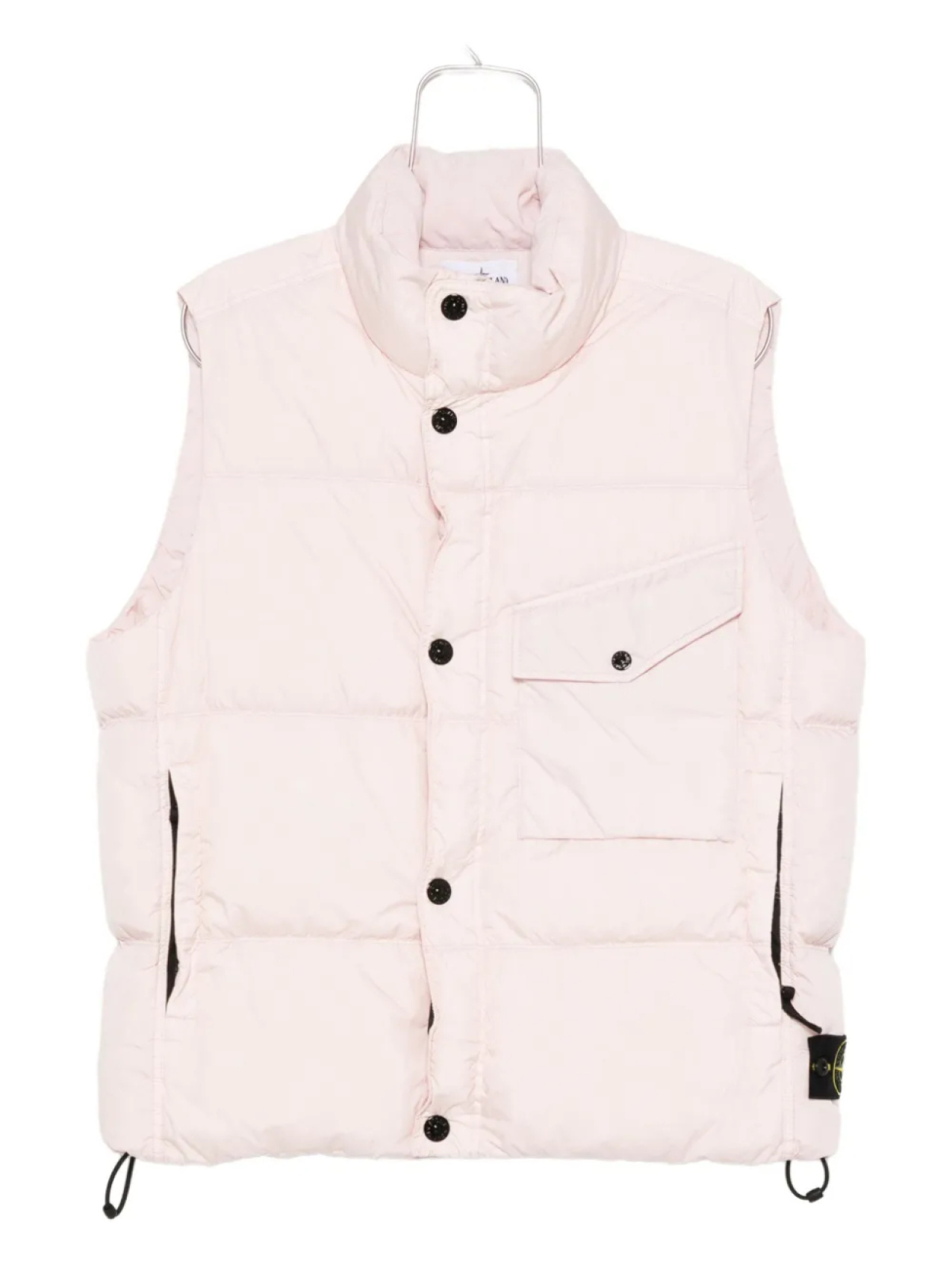 

Жилет с мотивом компаса Stone Island, розовый