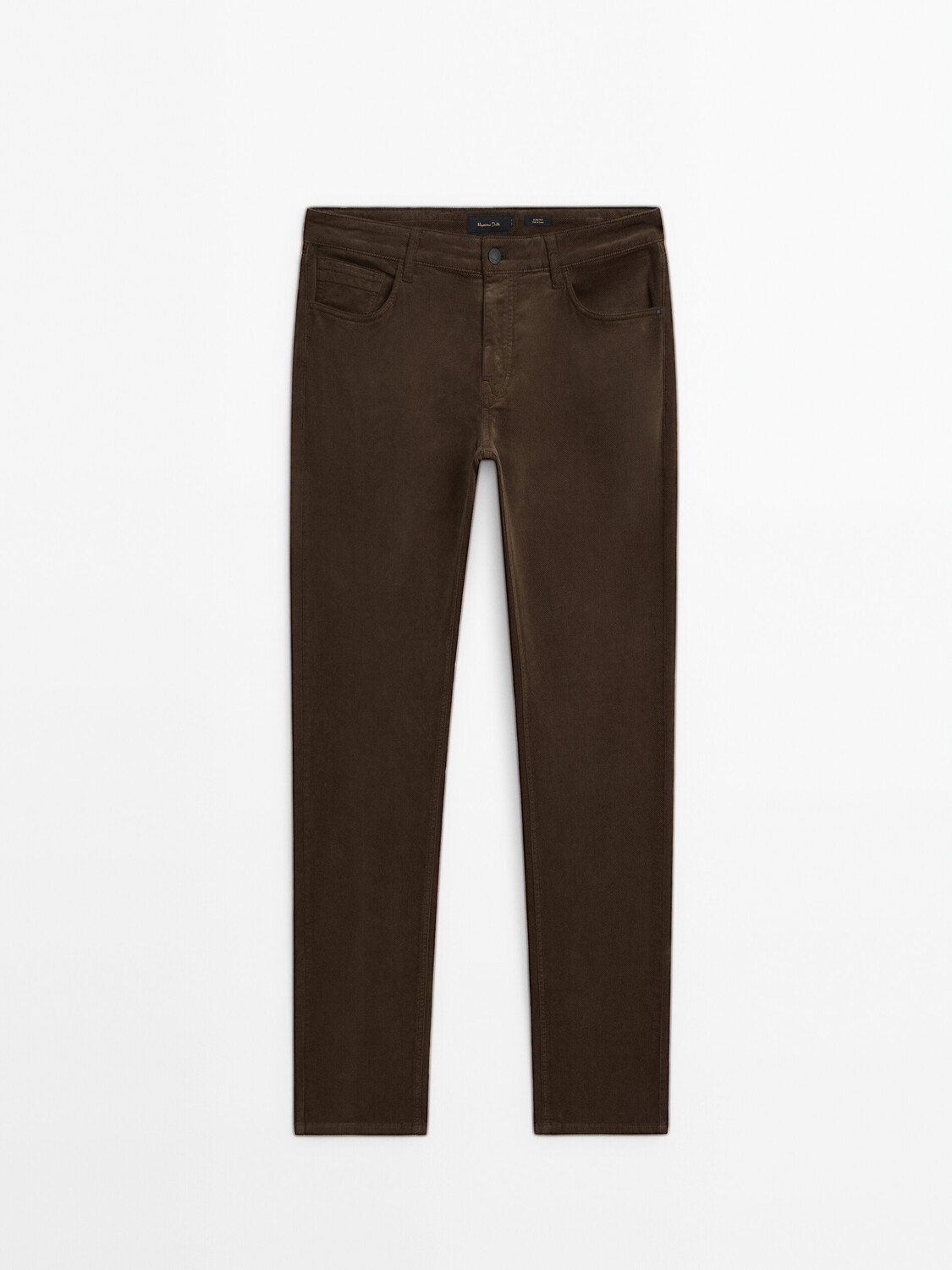 

Джинсы Massimo Dutti Slim fit corduroy, хаки