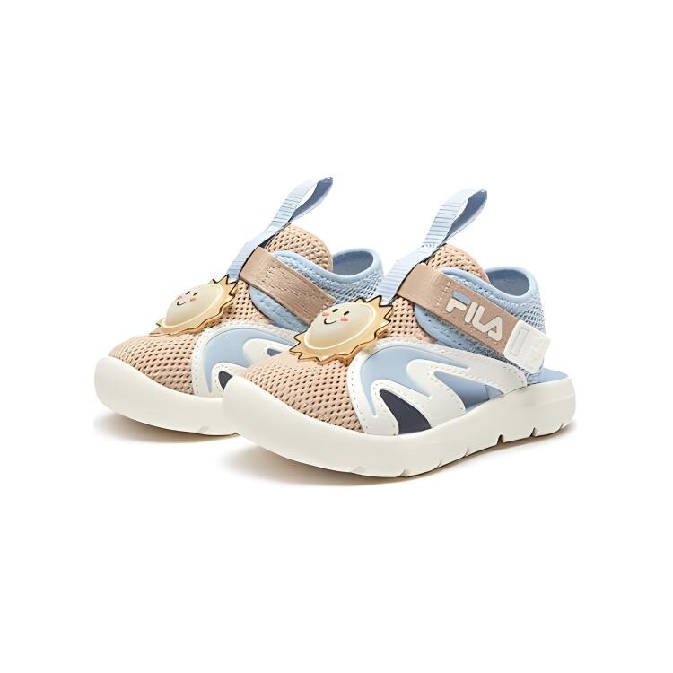 Обувь для малышей, кроссовки Fila Kids, цвет Brown Blue — фото 3