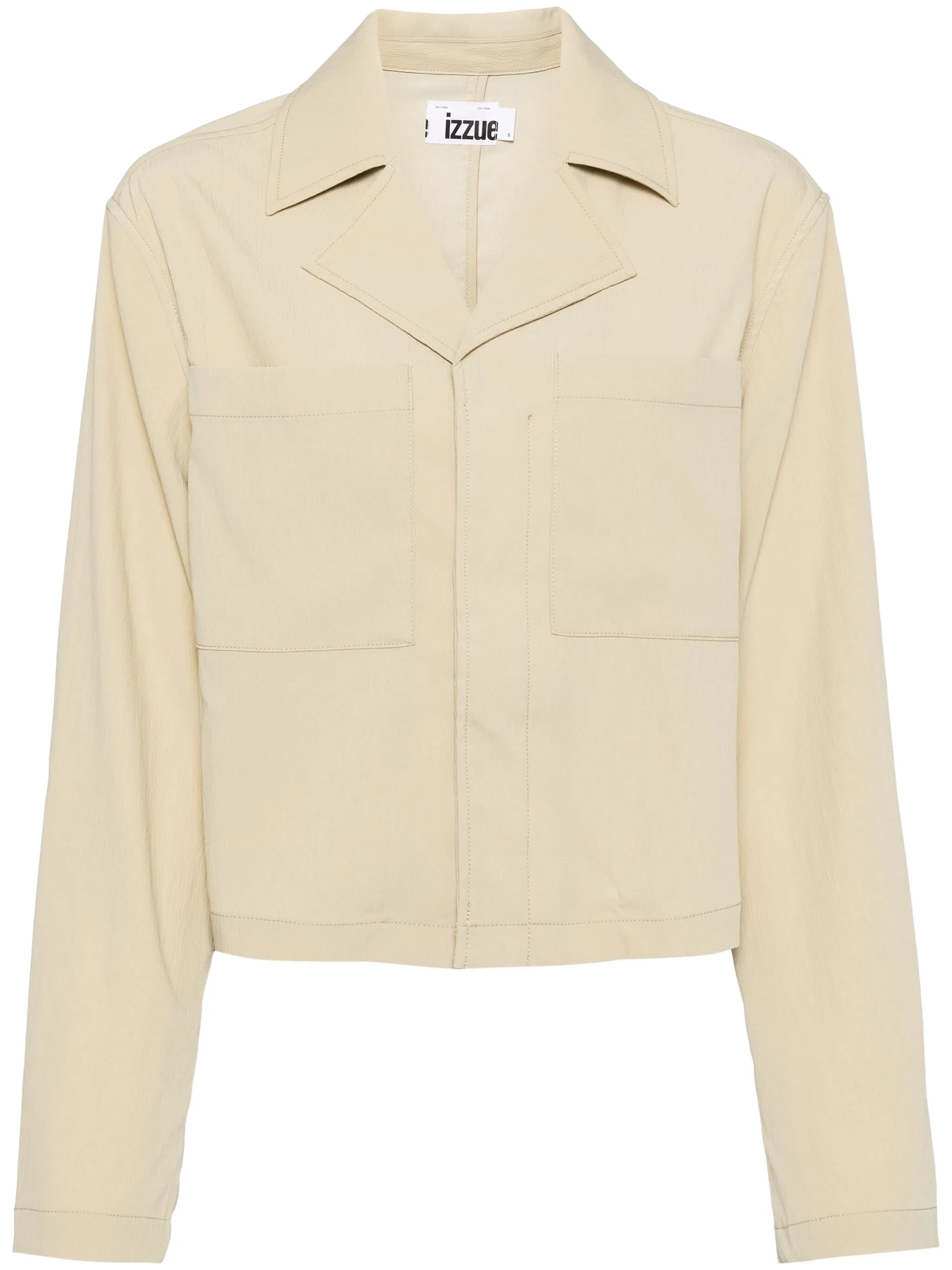 

Рубашка с потайной застежкой Izzue, коричневый