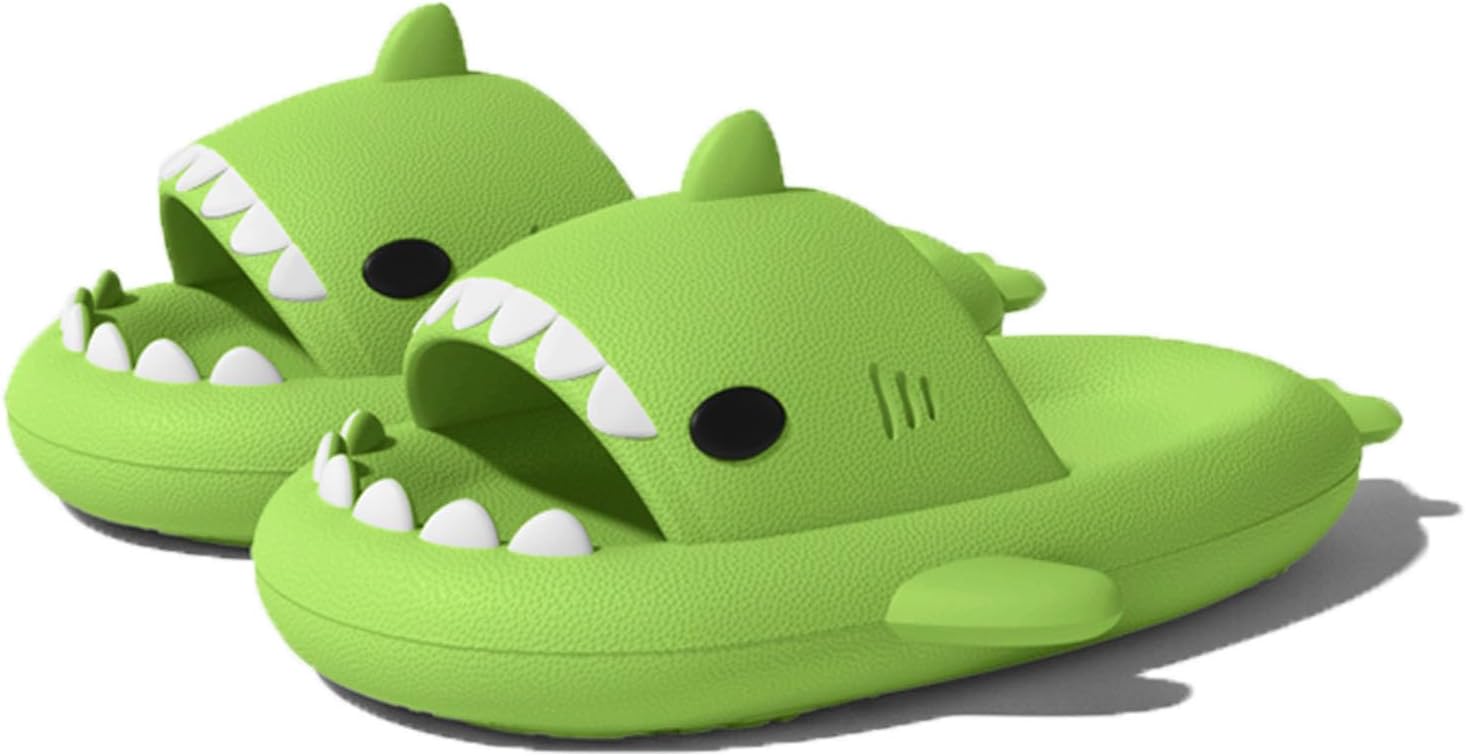 

Шлепанцы Zureto Shark для женщин и мужчин, зеленый