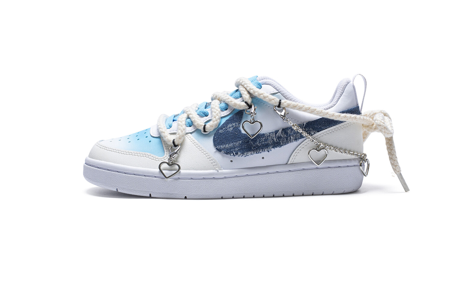 

Женские кроссовки для скейтбординга Nike Court Borough, Milky White