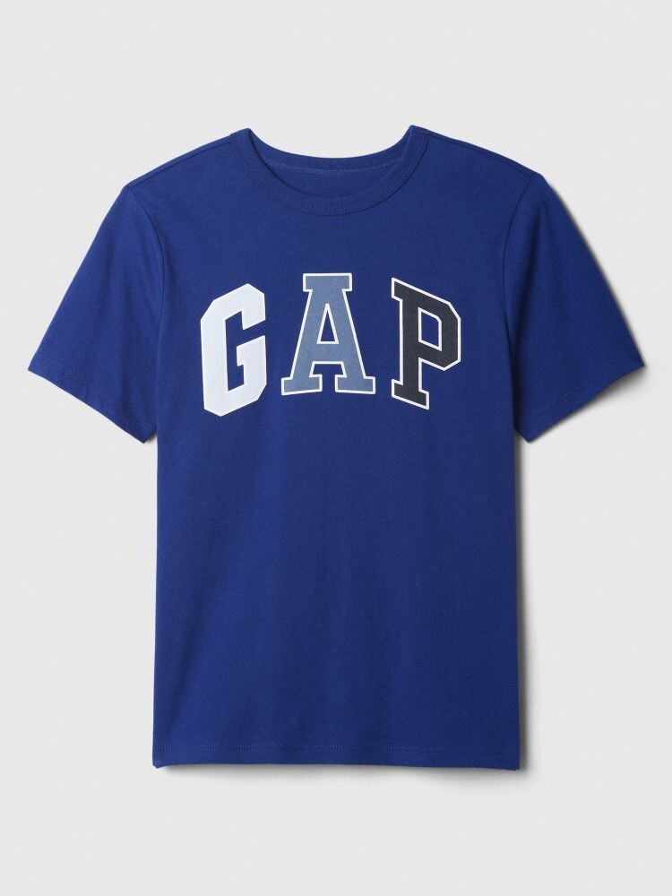 

Детская футболка с логотипом Gap, синий