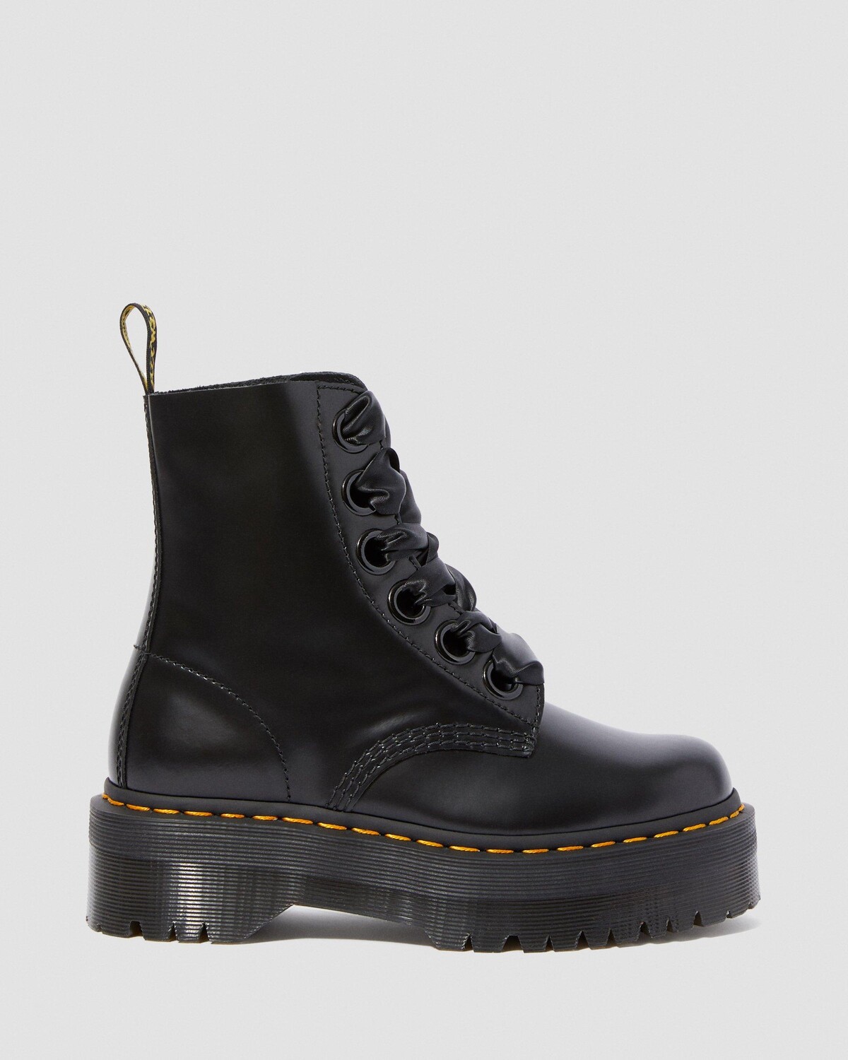 

Женские кожаные ботинки на платформе Molly Dr. Martens
